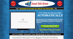 Desktop Screenshot of instantsalessystem.biz